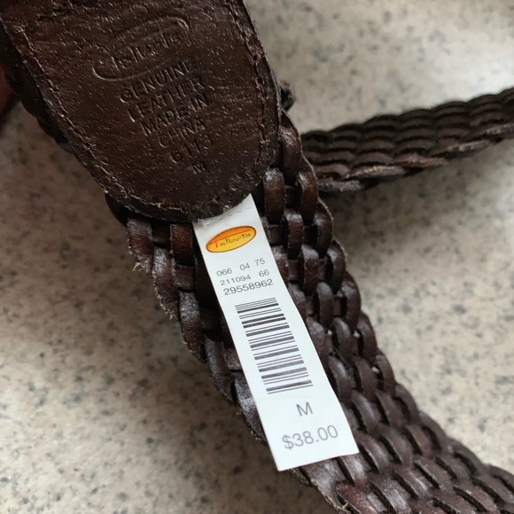 Talbots Woven Brown Belt - Picture 4 of 4